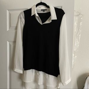 Blouse vest shirt/shirt dress